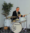 Taddeo on drums