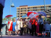 Parasol ladies at Suncoast Classic