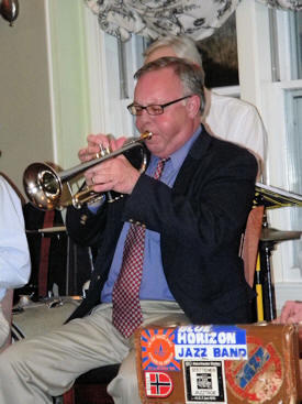 Jeff Stout on trumpet