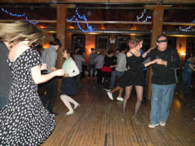 floor full of swing dancers