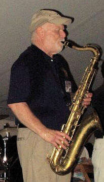 Sherman on tenor sax