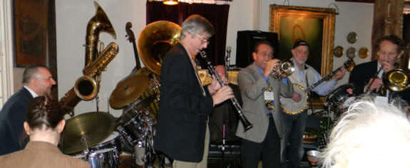 Palinko, Albie's tuba, Joe, Freddy, Joel, Herb