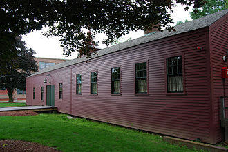 small shop where Draper began building looms.