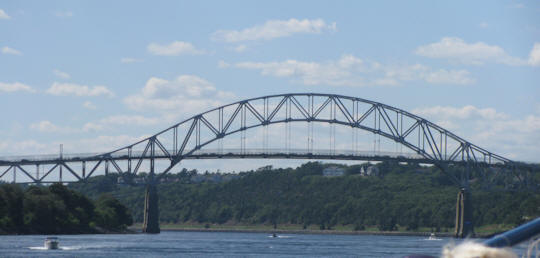 Sagamore Bridge over the Cape Cod Canal