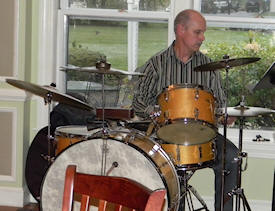 Bill Reynolds on drums