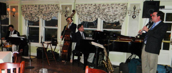 John McLellan drums, Ken Steiner string bass, Ross Petot piano, John Clark clarinet