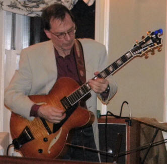 Dan Weiner on guitar