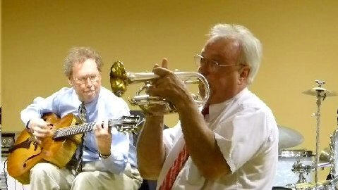 Scott Philbrick on guitar, Paul Monat on cornet