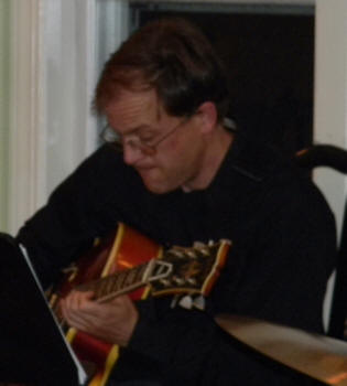 Eric Baldwin on guitar