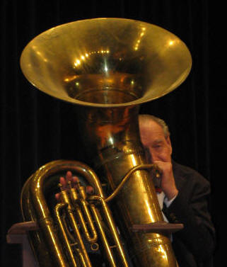 Larry on tuba